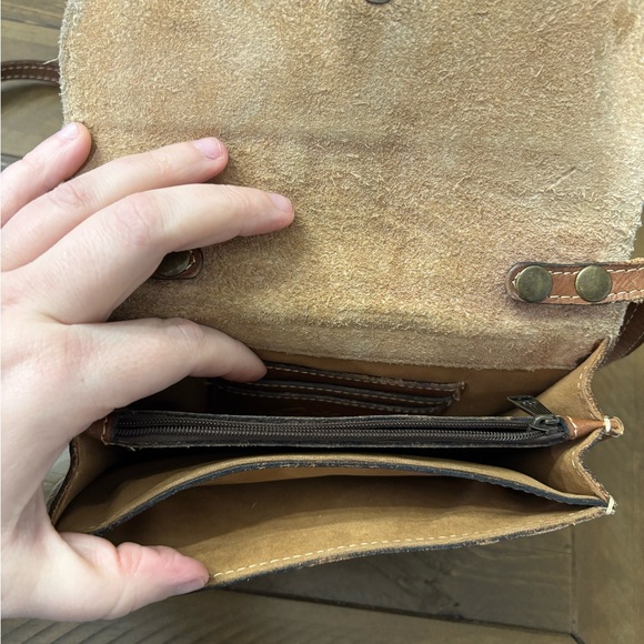 Patricia Nash Torri Crossbody Bag in Signature Map Print - Picture 7 of 13